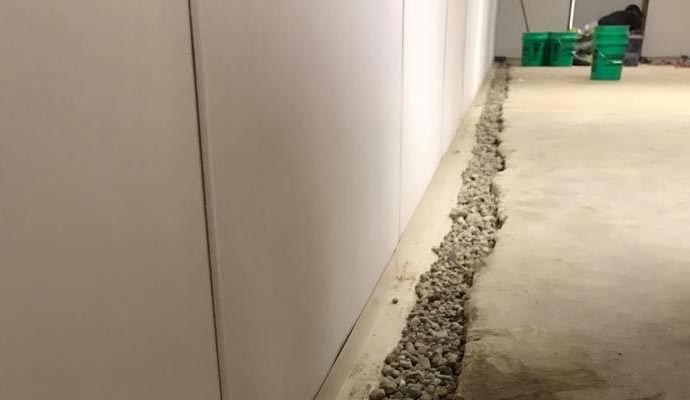French drain system